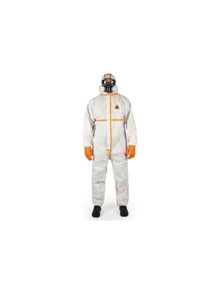 Комбинезон химзащиты Jeta Safety 4 тип, 65 г/м², с проклеенными швами, разм.XL/52-54 JPC-70-XL