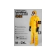 Комбинезон химической защиты Jeta Safety плотность 82 г/м2, с носками, 3, 4 тип, р. XXL/54-56 JPC-80-XXL