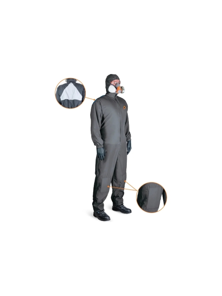 Малярный многоразовый комбинезон с наколенниками Jeta Safety Paint-Expert р. M/48-50 JPC-155-M