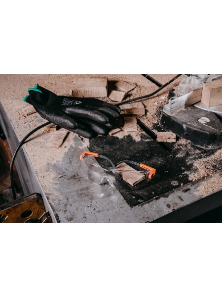 Защитные перчатки для точных работ Jeta Safety (240 пар) из полиэфира c полиуретановым покрытием, разм.S/7, JP011b-box-S