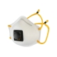 Респиратор с клапаном Jeta Safety 1 шт, с регулировкой, FFP3 R D, чашеобразный JM-7632MP