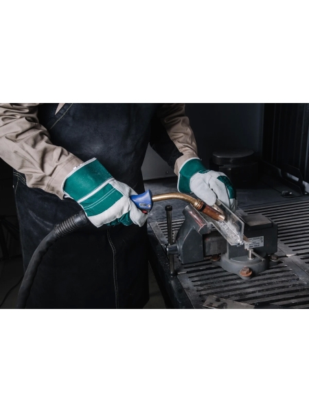 Комбинированные кожаные перчатки Jeta Safety, краги, хлопок/спилок А, размер 10/XL JSL-201-10/XL