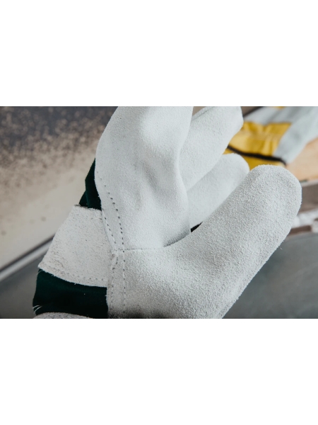 Комбинированные кожаные перчатки Jeta Safety, краги, хлопок/спилок А, размер 10/XL JSL-201-10/XL