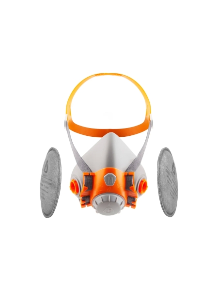 Комплект для защиты дыхания Jeta Safety сварщика, полумаска из силикона, размер М (средний), WeldKit6500-M