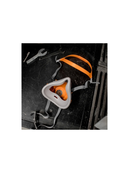 Комплект для защиты дыхания Jeta Safety сварщика, полумаска из силикона, размер М (средний), WeldKit6500-M