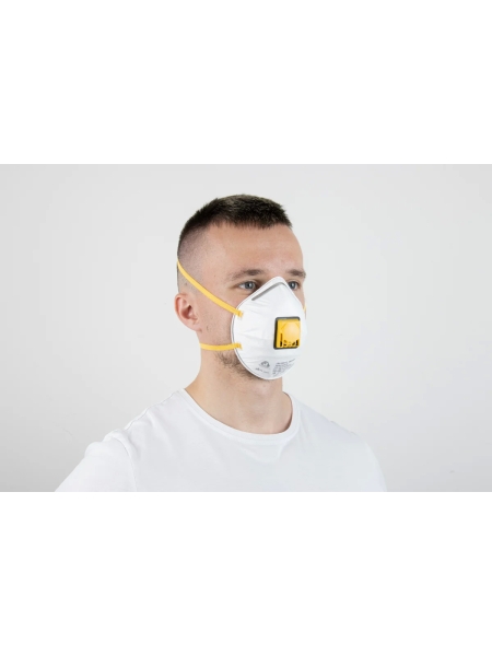 Респиратор Jeta Safety FFP1 с клапаном (1 шт.), чашеобразный, JM-8612MP