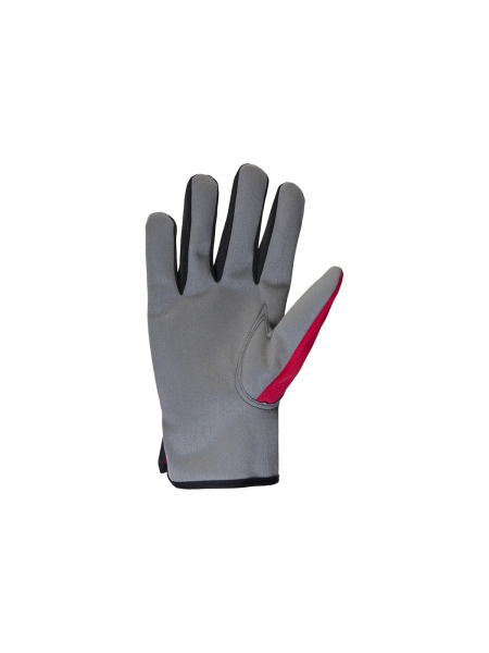 Рабочие трикотажные перчатки Jeta Safety из PU кожи, размер М/8, JLE621-8/M
