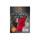 Перчатки для точных работ Jeta Safety с рельефным пенонитриловым покрытием, р.9/L JN051-L
