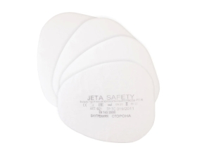 Фильтр противоаэрозольный (предфильтр)  класса P1 R, 100 шт Jeta Safety 6021-box