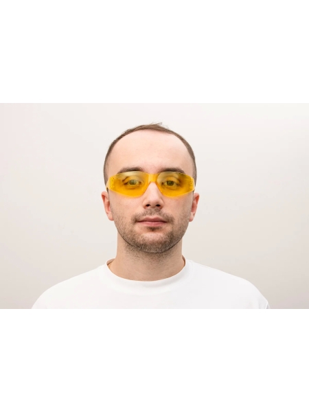 Очки защитные от запотевания Jeta Safety + чехол, с панорамным обзором, открытые, янтарные JSG-8712A