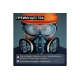 Полумаска  с очками Air Optics, размер L, 36 шт. Jeta Safety 9500-box-L