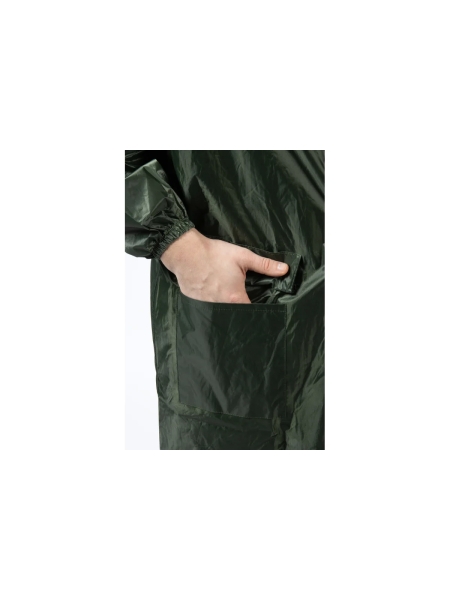 Плащ-дождевик из ПВХ Jeta Safety хаки, р. L/50-52 JRC-101g-L