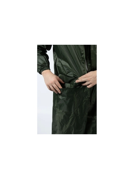 Плащ-дождевик из ПВХ Jeta Safety хаки, р. L/50-52 JRC-101g-L