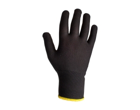 Бесшовные перчатки из полиэстра для точных работ Jeta Safety р. 9/L, 3 пары JS011pb-L