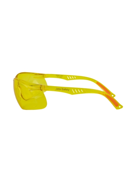 Очки защитные от запотевания и царапин Jeta Safety янтарные линзы JSG-7680A