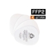 Противоаэрозольный предфильтр Jeta Safety класса P2 R, 4 шт 6020P2R