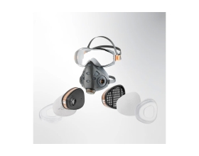 Полумаска с очками Jeta Safety Air optics 9500-L