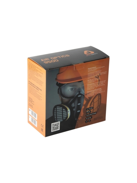 Полумаска с очками Jeta Safety Air optics 9500-L