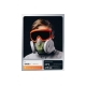 Очки газосварщика Jeta Safety закрытые, дымчатые линзы, покрытие от запотевания и царапин, JSG-2215