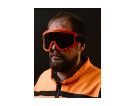 Очки газосварщика Jeta Safety закрытые, дымчатые линзы, покрытие от запотевания и царапин, JSG-2215
