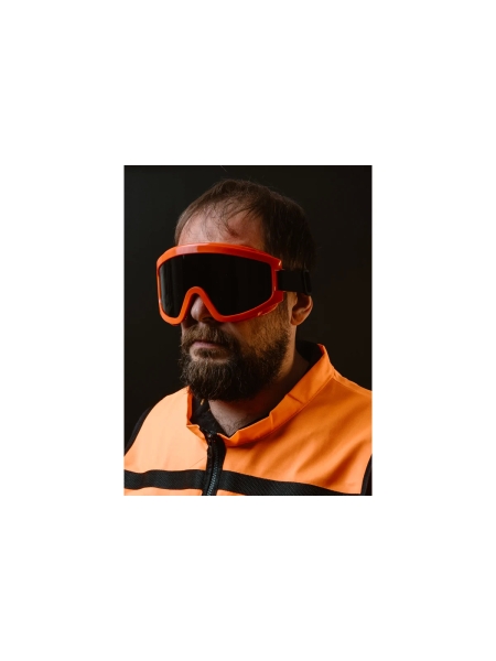 Очки газосварщика Jeta Safety закрытые, дымчатые линзы, покрытие от запотевания и царапин, JSG-2215