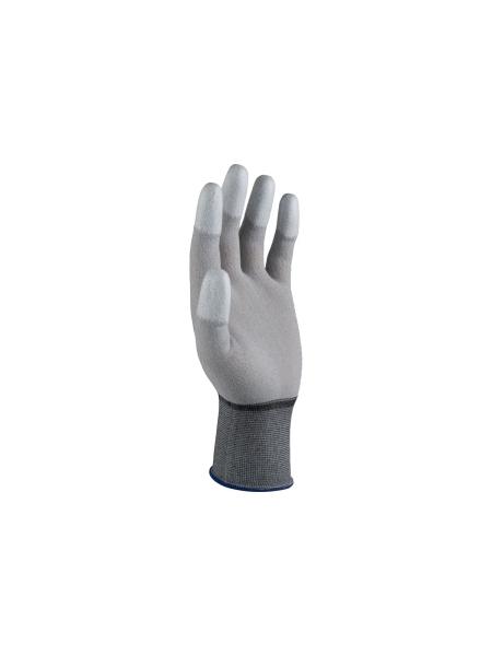 Антистатические перчатки с пу покрытием пальцев Jeta Safety размер 9/L JAP-201-L
