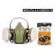 Комплект Полумаска из силикона Jeta Safety с быстрым сбросом 8500 с 2-мя фильтрами A1 (6510), размер L, SET8500-L