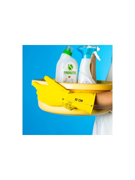 Латексные химостойкие перчатки Jeta Safety 50/50, с хлопковым напылением, 0.4 мм, р. 7/s JL711-07-S