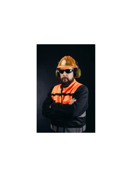 Очки защитные от запотевания Jeta Safety + чехол, открытые, дымчатые линзы JSG-8715S