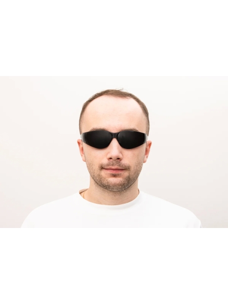 Очки защитные от запотевания Jeta Safety + чехол, открытые, дымчатые линзы JSG-8715S