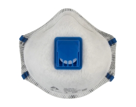 Респиратор с клапаном Jeta Safety 1 шт, с углем E (от кислых газов) с регулировкой, FFP2 R D, чашеобразный JM-7628MP