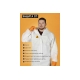 Комбинезон химзащиты из нетканого материала Jeta Safety 65 г/м², р. XL/52-54 JPC-60-XL