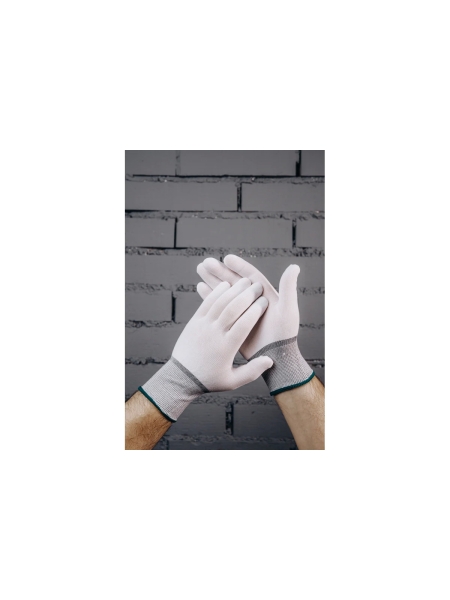 Бесшовные перчатки из полиэстра для точных работ Jeta Safety р. 7/S, 3 пары JS011p-S