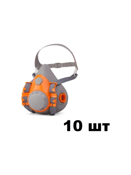 Фильтрующая полумаска  из силикона, размер L, 10 шт Jeta Safety 6500-box-L