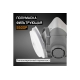 Полумаска многоразовая фильтрующая из термопласта, размер L, 20 шт Jeta Safety 5500P-box-L