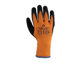 Утепленные акриловые перчатки Jeta Safety с латексным покрытием, размер 9/L JLW-301-L