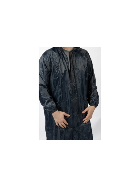 Плащ-дождевик из ПВХ Jeta Safety синий, р. M/48-50 JRC-101b-M