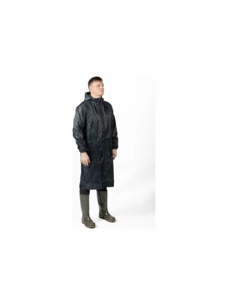 Плащ-дождевик из ПВХ Jeta Safety синий, р. M/48-50 JRC-101b-M