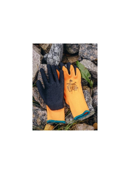 Утепленные акриловые перчатки Jeta Safety с латексным покрытием, размер 10/xl JLW-301-XL