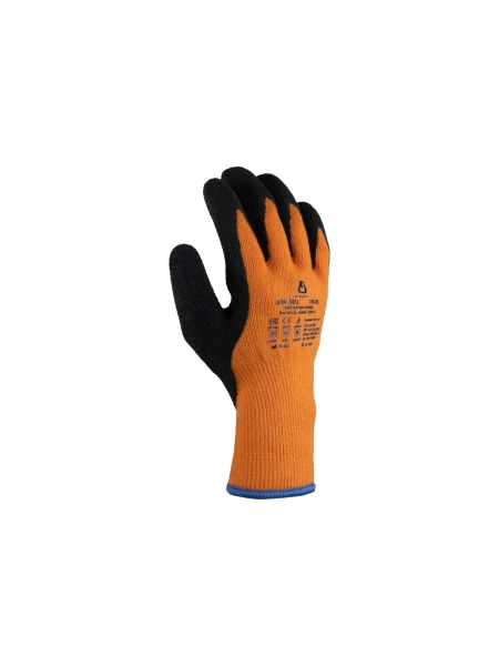 Утепленные акриловые перчатки Jeta Safety с латексным покрытием, размер 10/xl JLW-301-XL