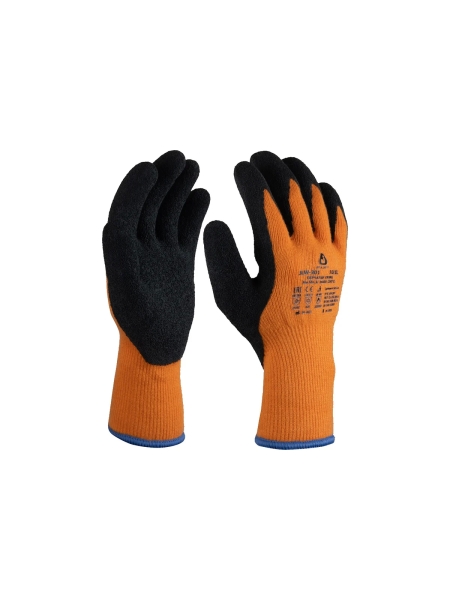 Утепленные акриловые перчатки Jeta Safety с латексным покрытием, размер 10/xl JLW-301-XL
