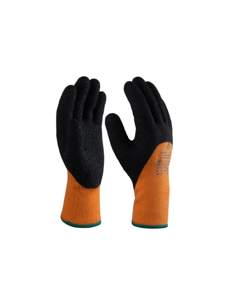 Утепленные акриловые перчатки с начесом Jeta Safety с латексным покрытием 3/4, размер 9/L JLW-401-L