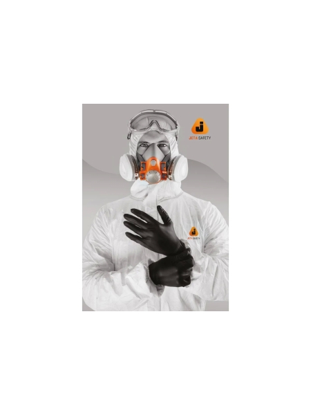 Комбинезон химзащиты Jeta Safety с дышащей вставкой на спине, плотн.65г/м², разм.XL/52-54 JPC-65-XL