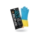 Химостойкие перчатки Jeta Safety 80/50, латекс/неопрен, с хлопковым напылением, 0.7 мм, р. 8/m JNE711-08-M