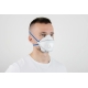 Респиратор Jeta Safety угольный FFP2 с клапаном с защитой от кислых газов, трехпанельный, JM-9328