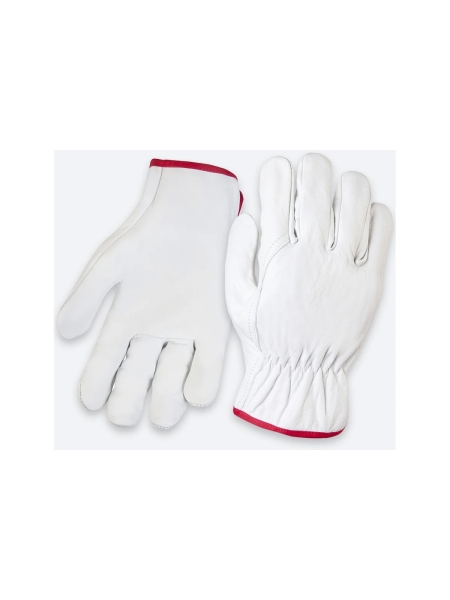 Кожаные рабочие перчатки монтажника Jeta Safety из кожи буйвола, размер S/7, JLE421-7/S