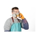 Нарукавники Jeta Safety защитные из ПВХ от кислот и щелочей, КЩС, длина 57 см, JVC-256