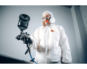 Комбинезон химзащиты Jeta Safety из нетканого материала MP, плотн.65 г/м², размер 4XL/58-60, JPC-60-4XL