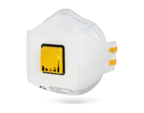 Респиратор Jeta Safety FFP1 с клапаном в инд. упаковке, трехпанельный, JM-9312