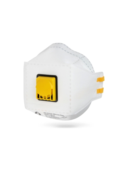 Респиратор Jeta Safety FFP1 с клапаном в инд. упаковке, трехпанельный, JM-9312